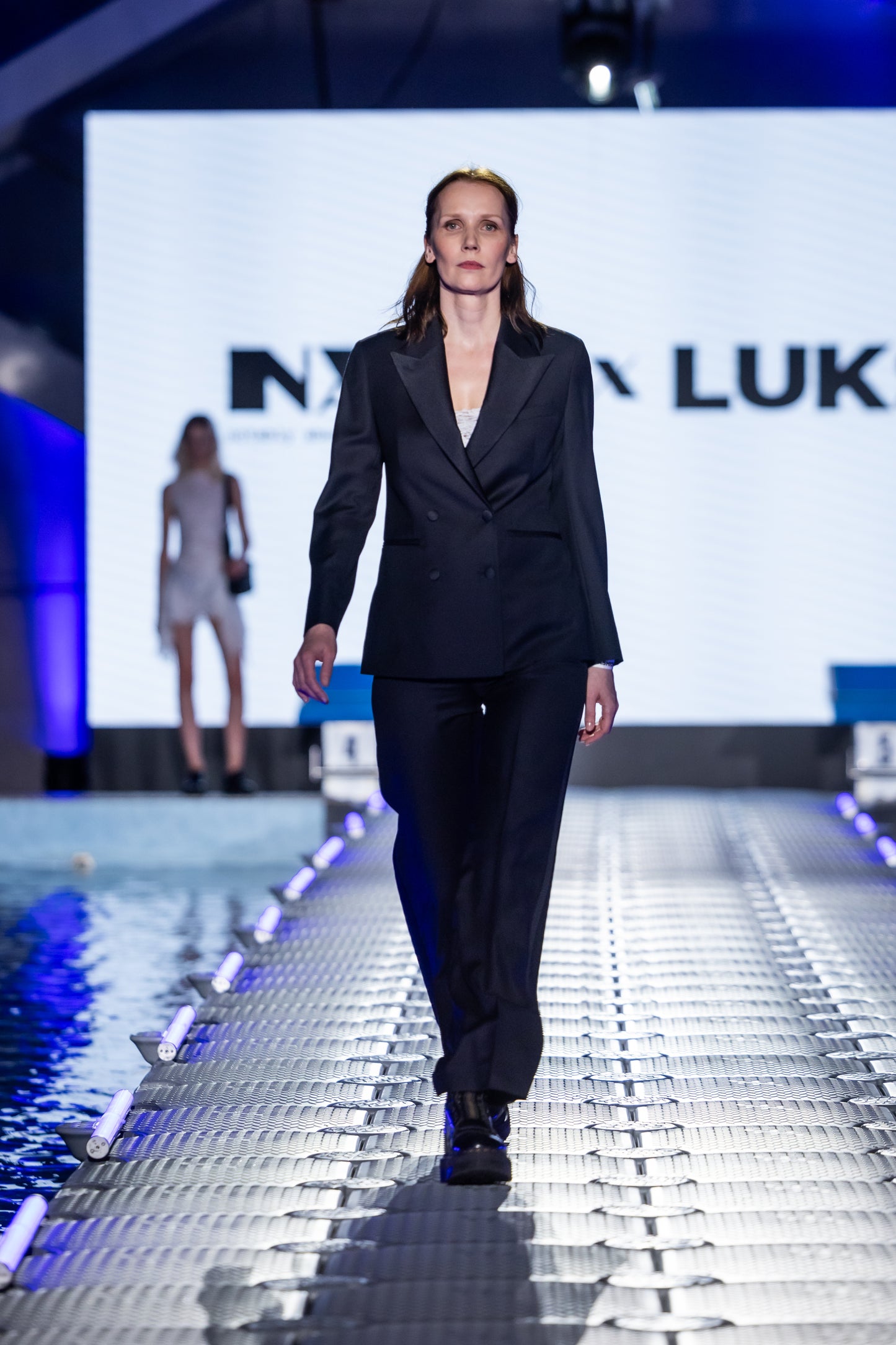 Flare-fit Smoking Trousers