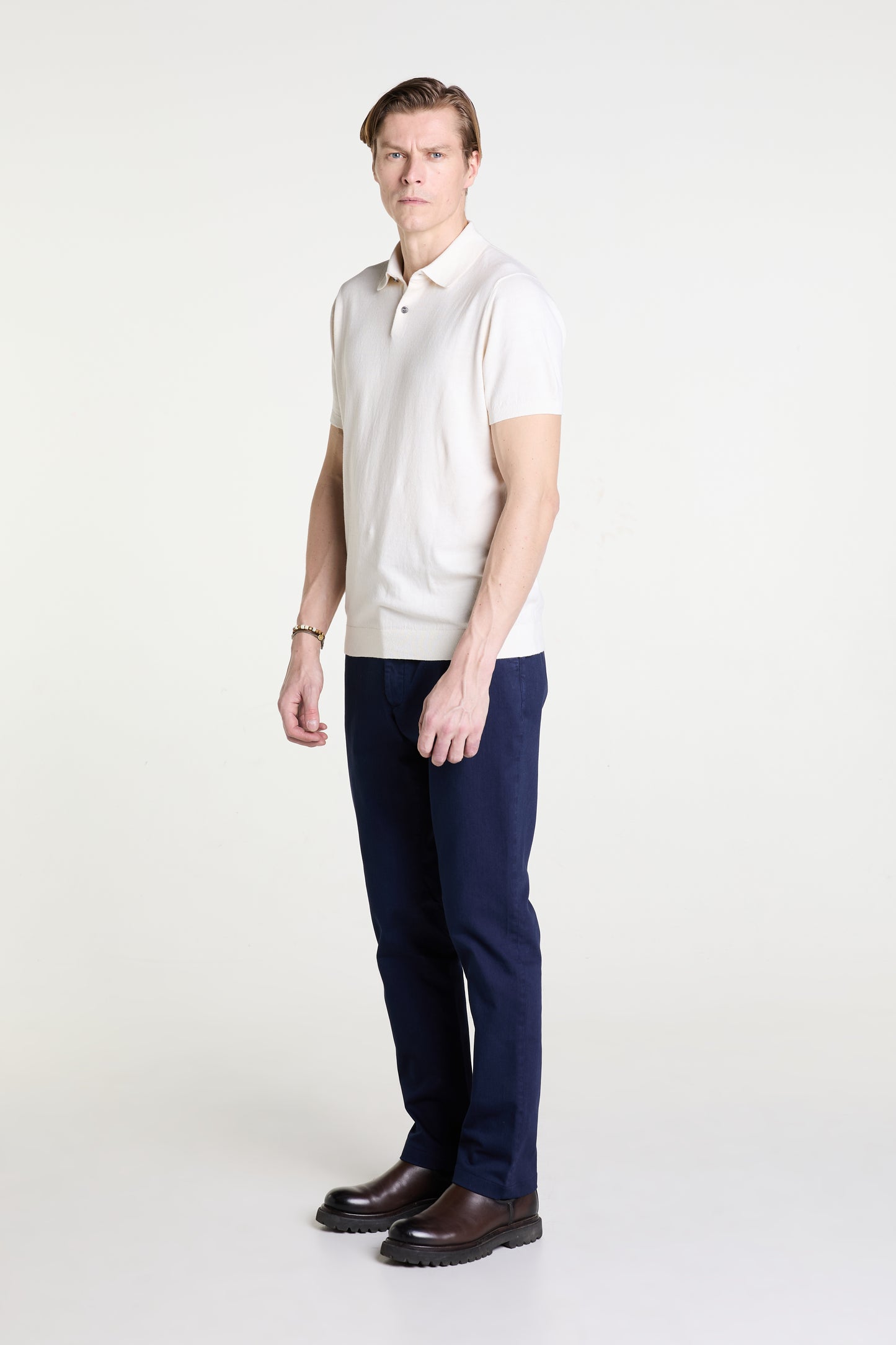 Regular Fit Chinos In Medium Twill
