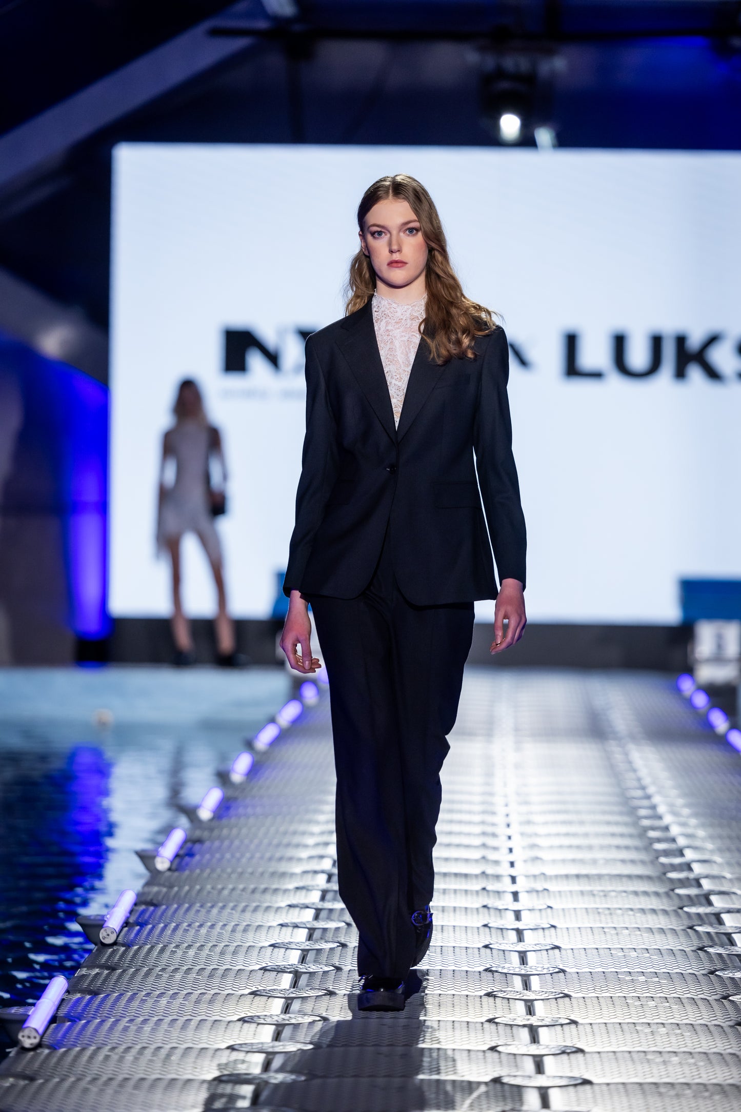 Black Two Piece Women's Travel Suit
