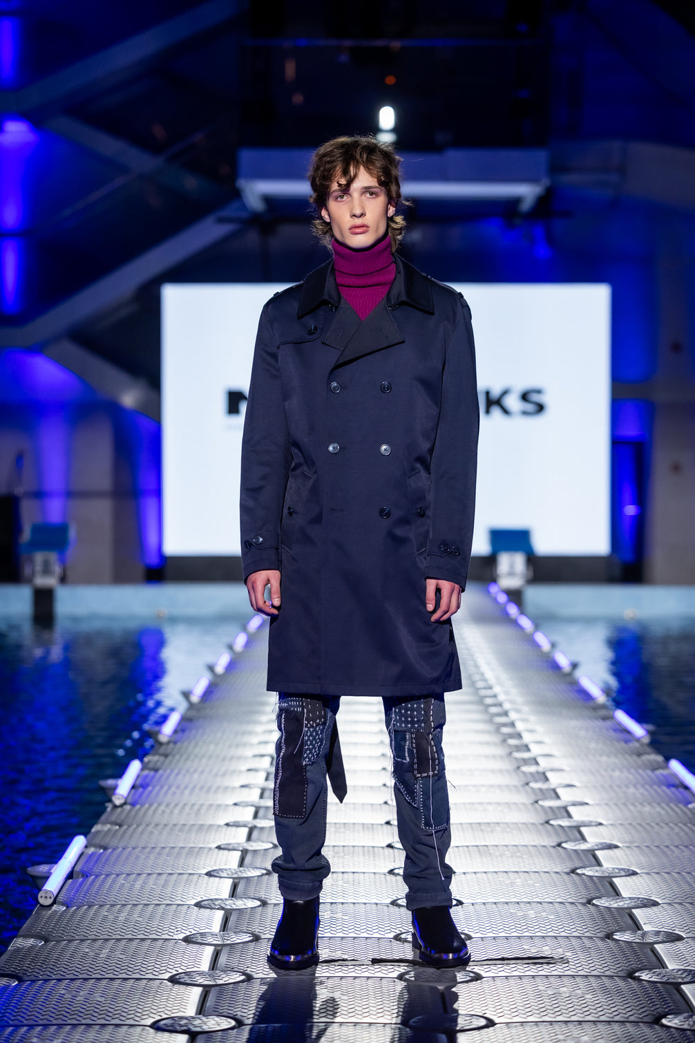 Made to Measure “Monty” Trench Coat in Water Repellent Cotton blend