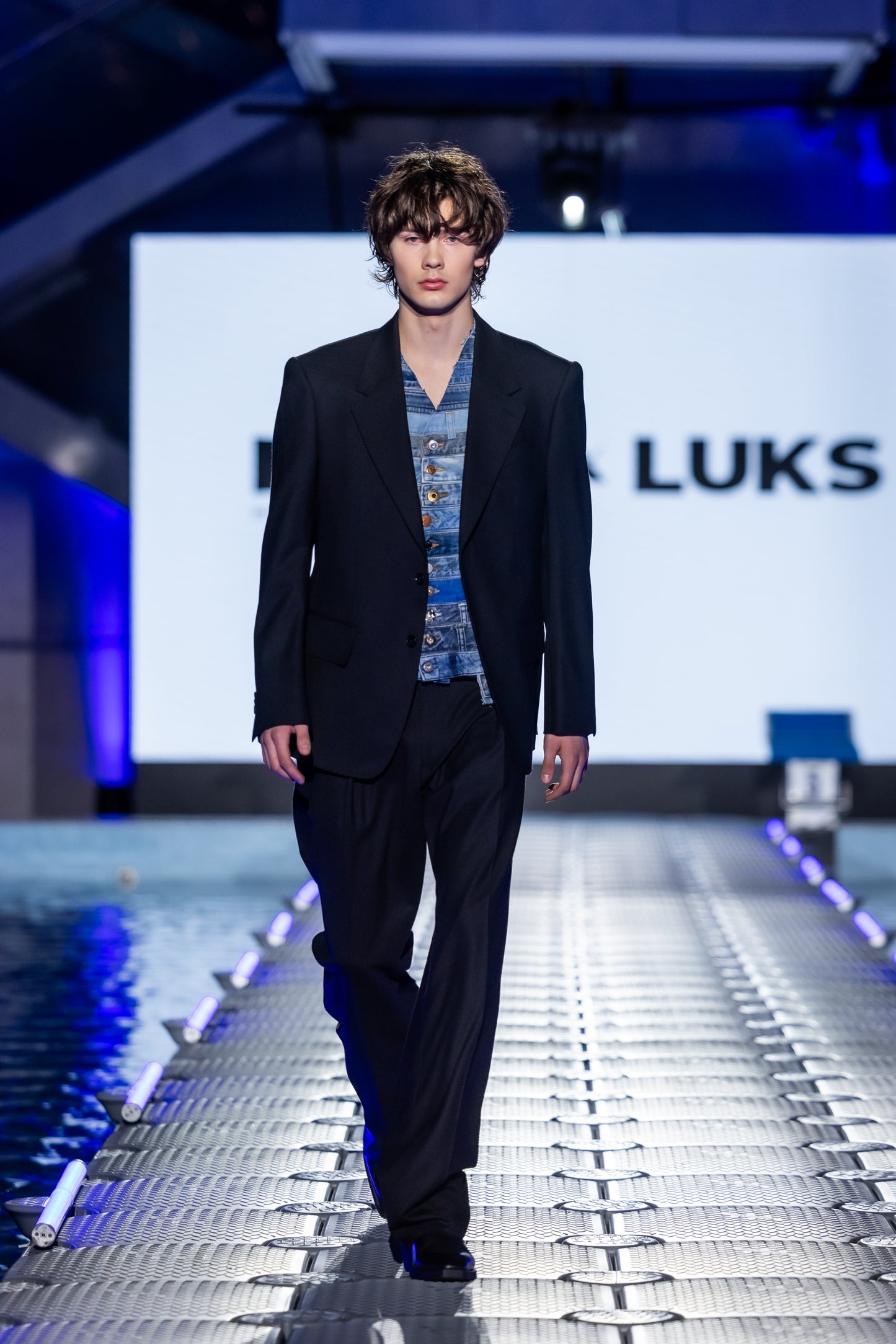 Black Two Piece Travel Suit