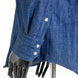 Made to Measure “Django” Shirt in Cotton Denim fabric by Carlo Bassetti