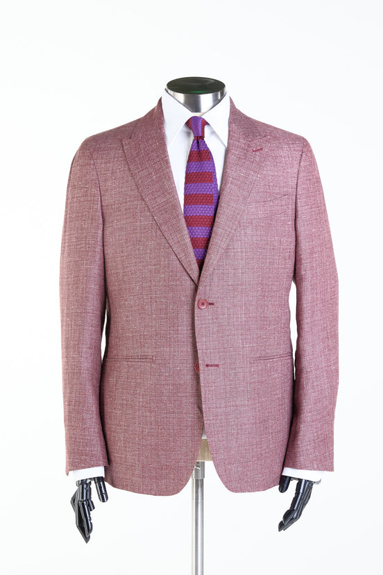 Made to Measure “Pinot” Jacket in Linen and Wool fabric by Reda