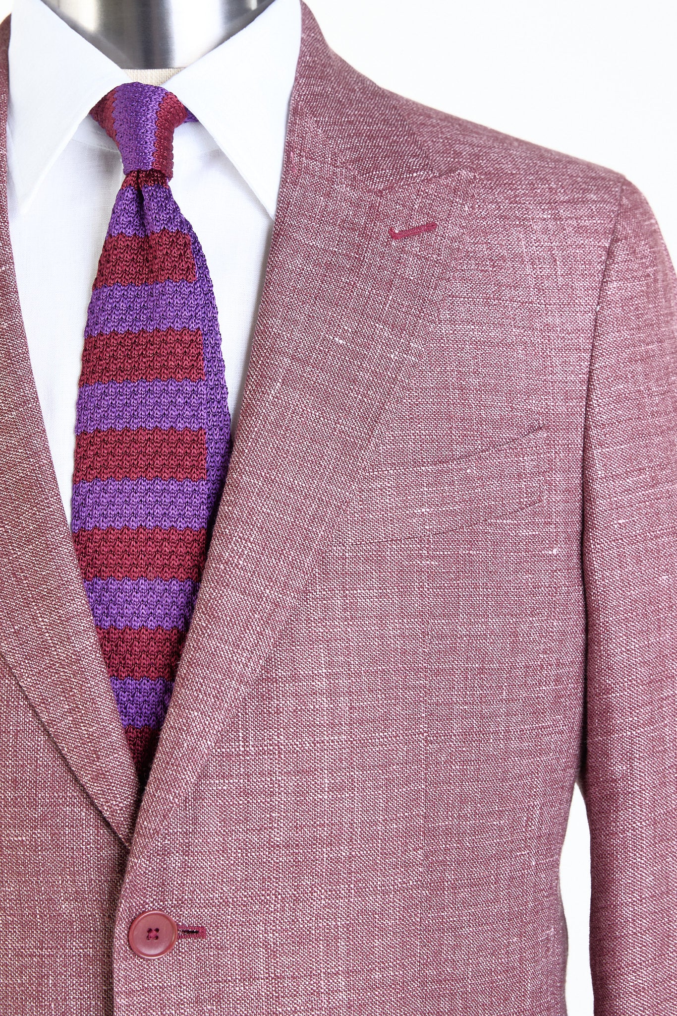 Made to Measure “Pinot” Jacket in Linen and Wool fabric by Reda