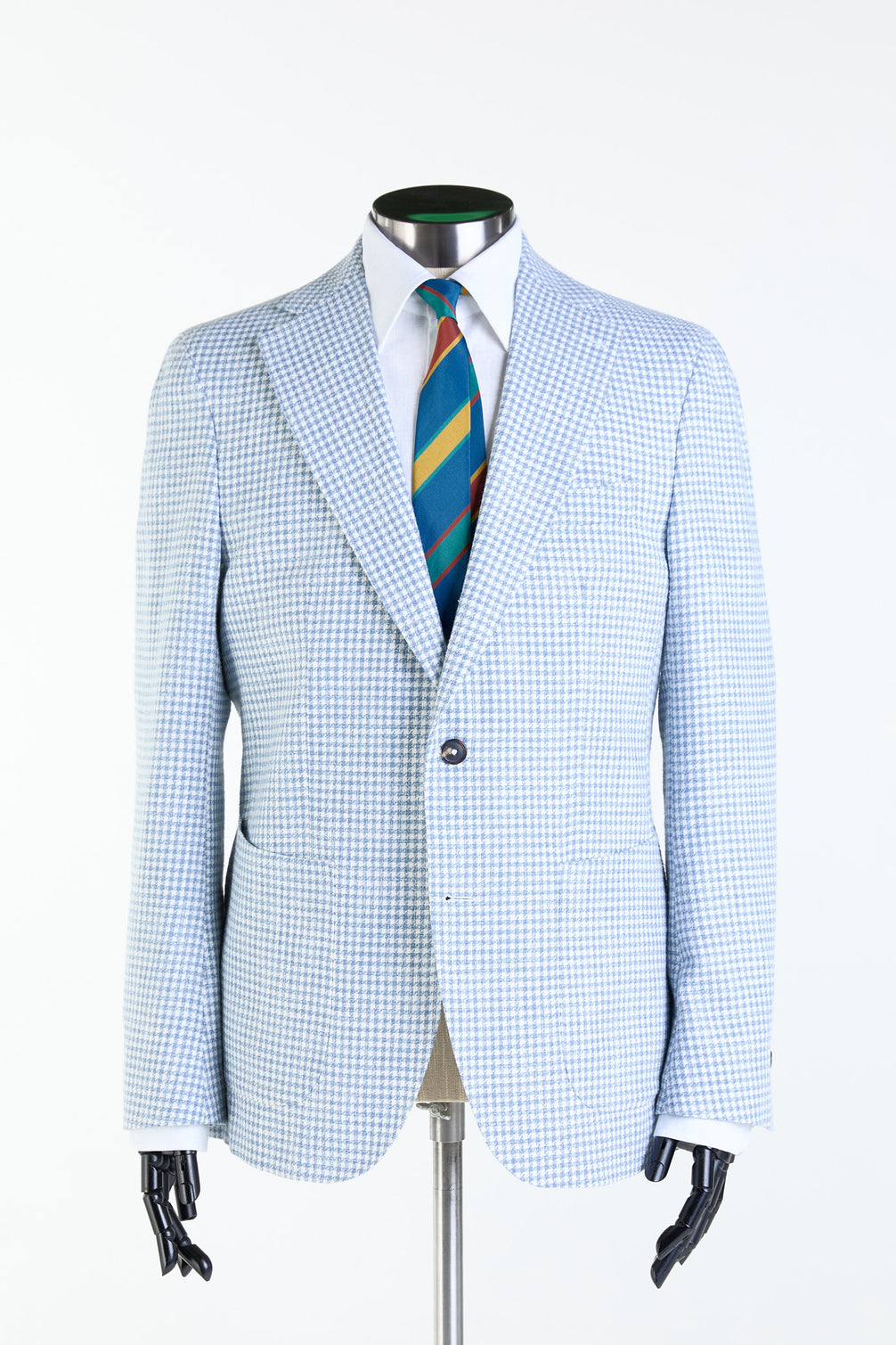 Made to Measure “Nuvola” Jacket in Wool, Silk and Cotton Fabric by Carlo Barbera
