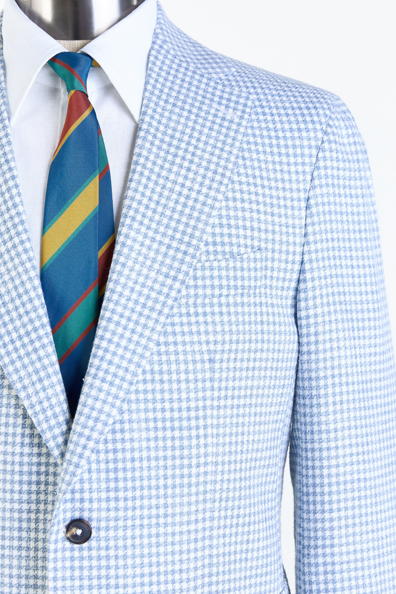 Made to Measure “Nuvola” Jacket in Wool, Silk and Cotton Fabric by Carlo Barbera