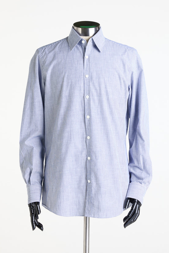 Made to Measure “Leggero” Shirt in Pure Cotton Chambray fabric by Albini