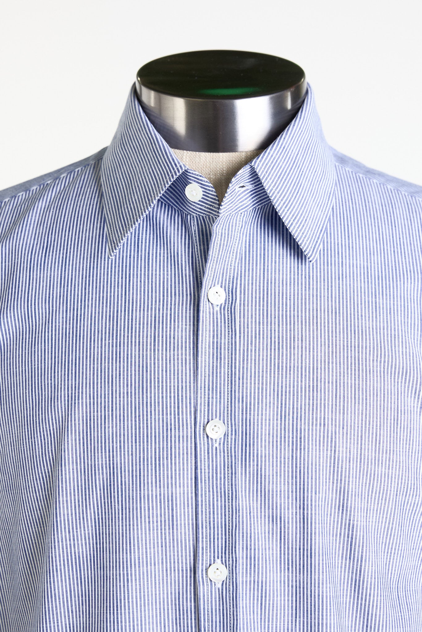 Made to Measure “Leggero” Shirt in Pure Cotton Chambray fabric by Albini