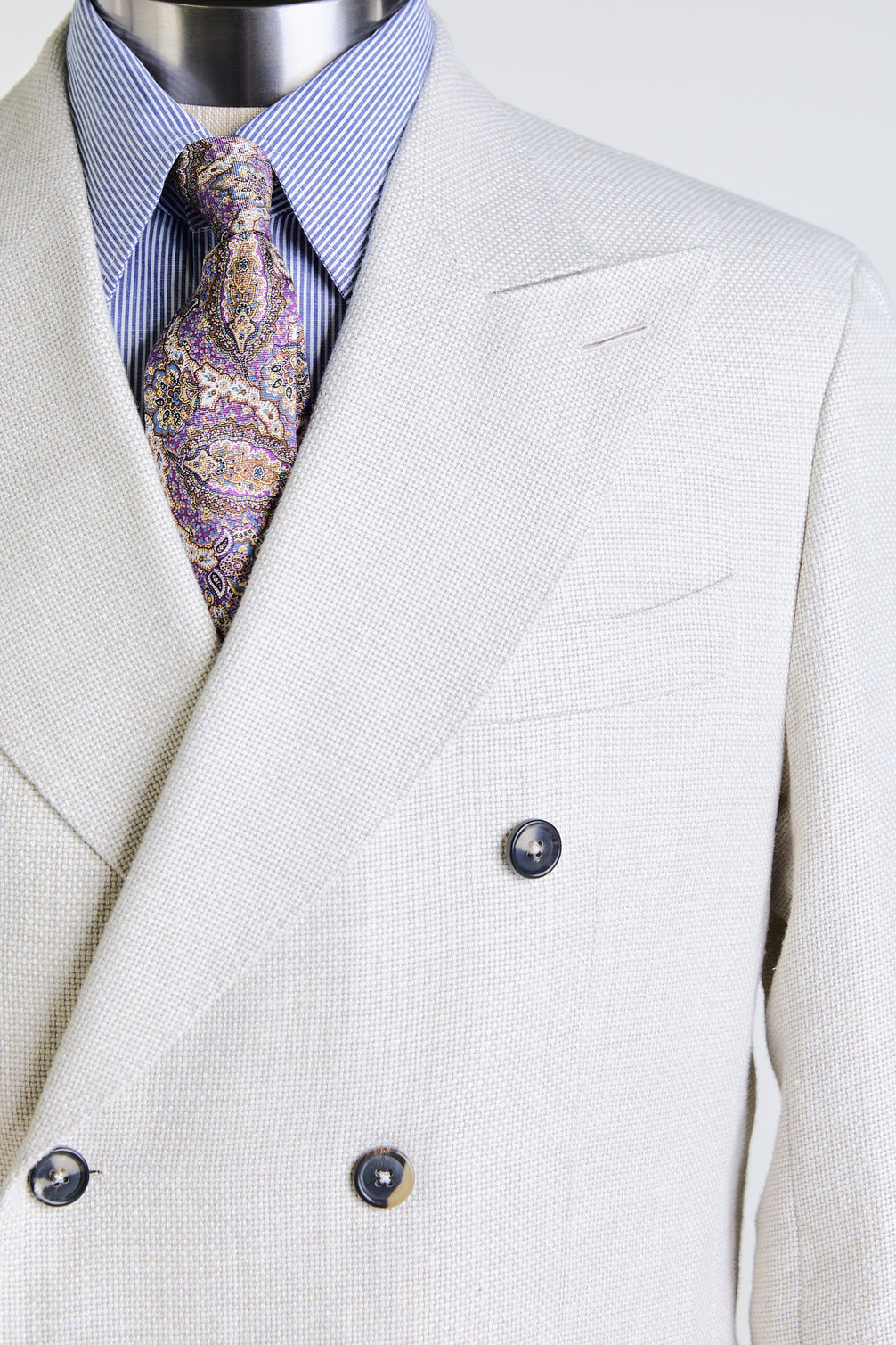 Made to Measure “Canapa” Jacket in Hemp and Wool fabric by Tallia di Delfino