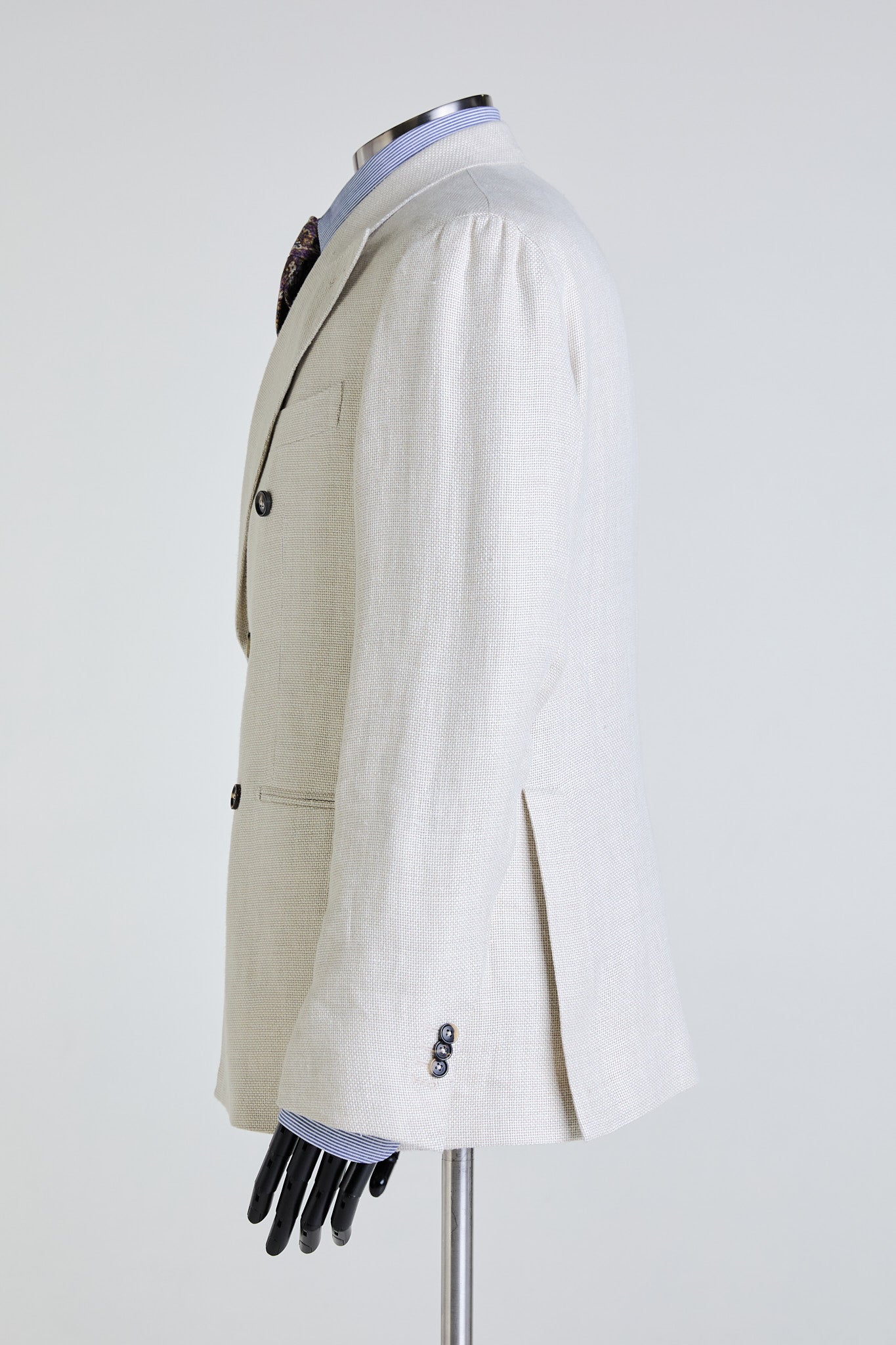 Made to Measure “Canapa” Jacket in Hemp and Wool fabric by Tallia di Delfino