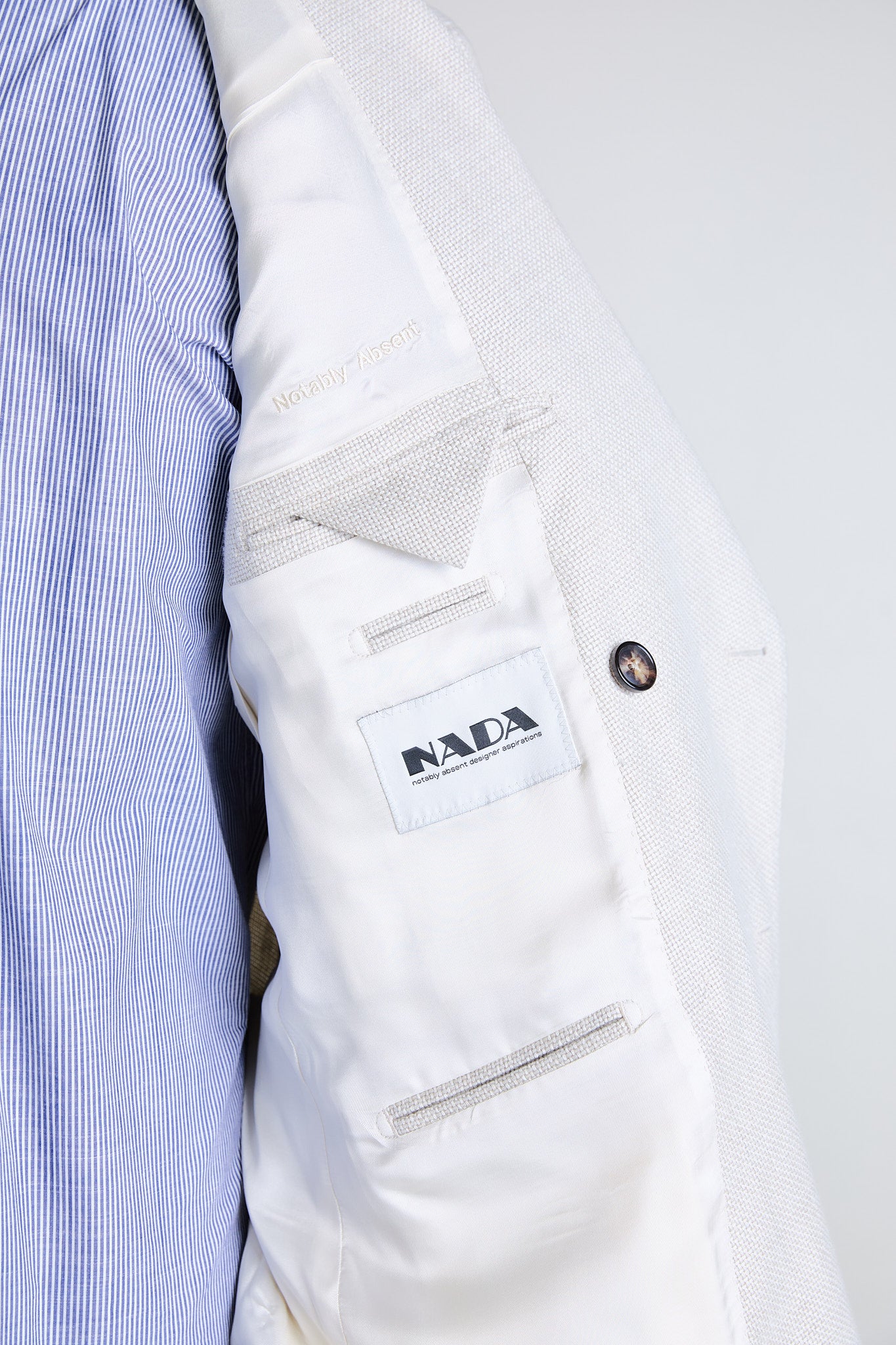 Made to Measure “Canapa” Jacket in Hemp and Wool fabric by Tallia di Delfino
