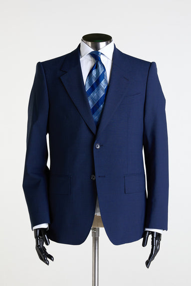 Made to Measure “Traveller” Suit in Wool, Recycled Polyester and Elastane