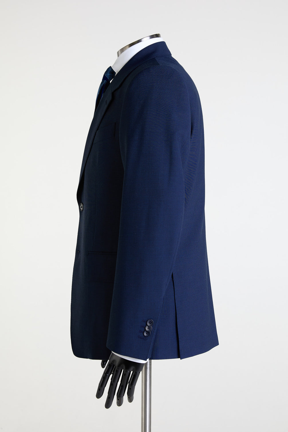 Made to Measure “Traveller” Suit in Wool, Recycled Polyester and Elastane