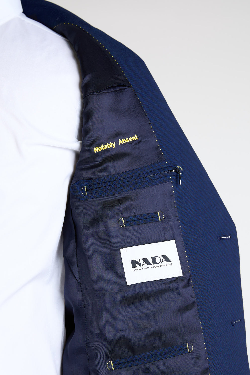 Made to Measure “Traveller” Suit in Wool, Recycled Polyester and Elastane