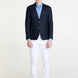 Made to Measure “Club” Jacket in Hopsack Stretch Wool by REDA