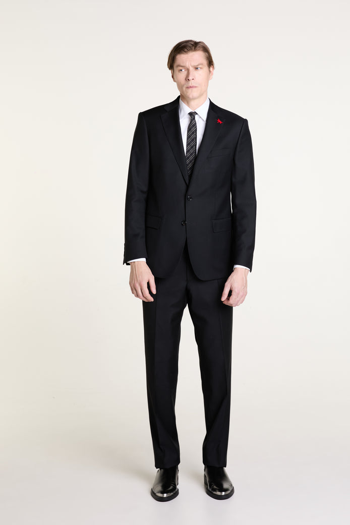 Made to Measure “Regular Traveller” Suit in Wool, Recycled Polyester and Elastane