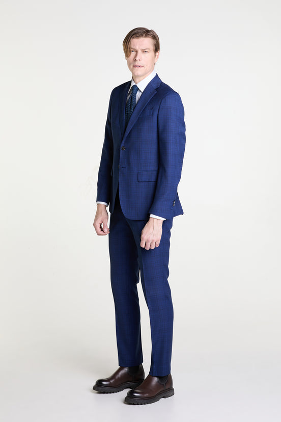 Made to Measure “Quadretto” Suit in S’170 Wool “Tasmanian” fabric by Loro Piana