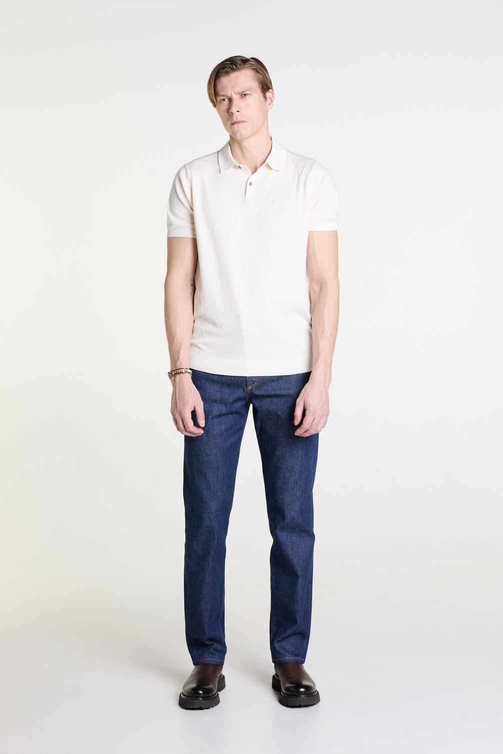 Made to Measure “Abisso” Jeans in Deep Water Wash Denim