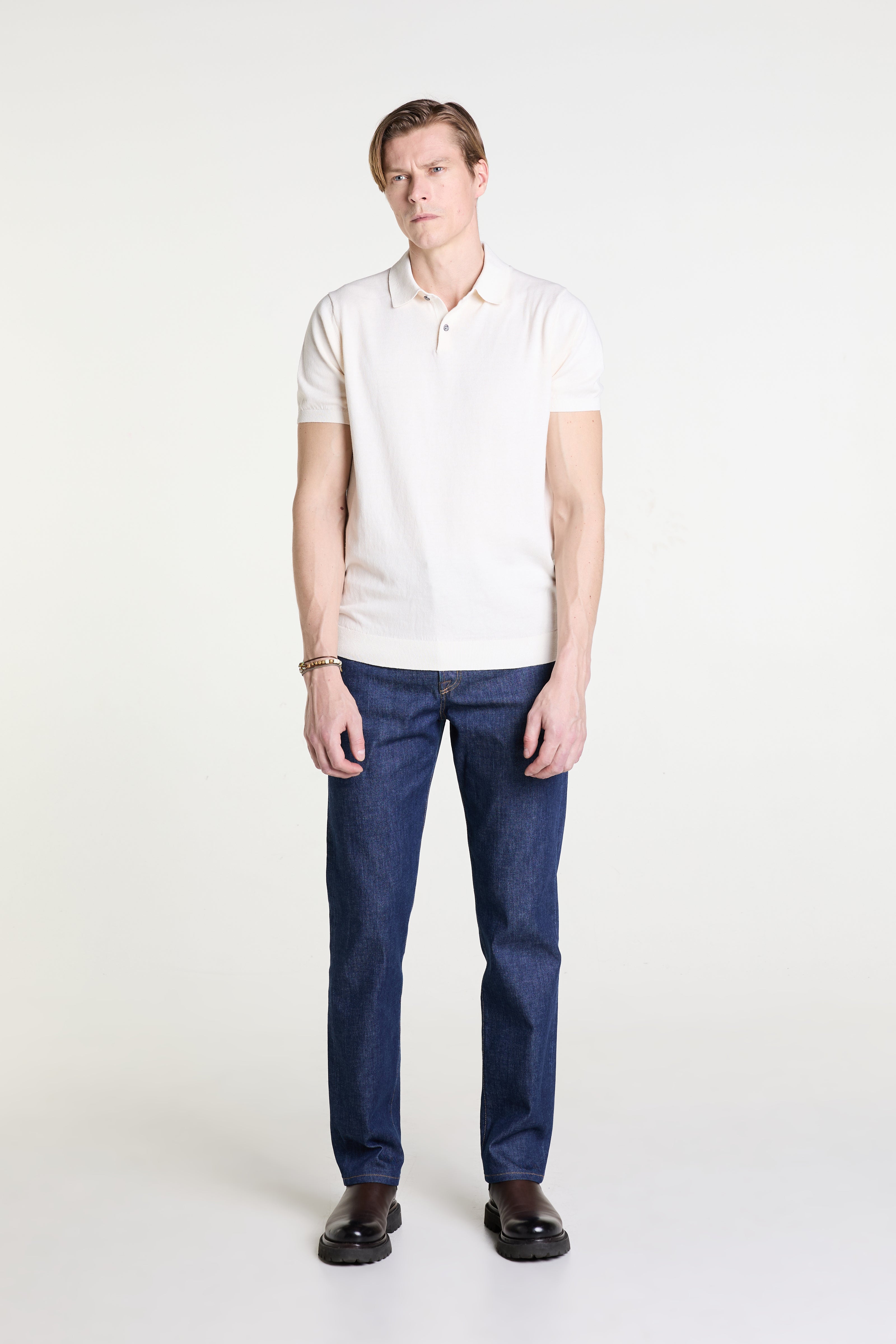 Made to Measure “Abisso” Jeans in Deep Water Wash Denim