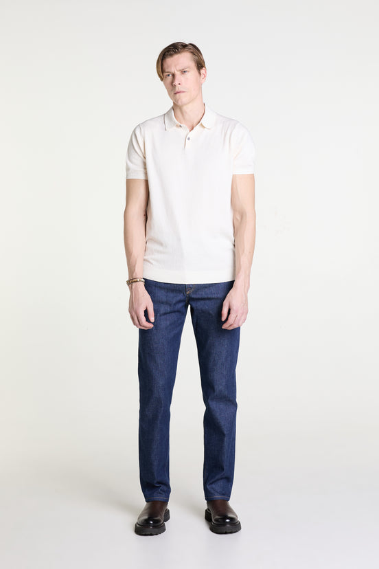 Made to Measure “Abisso” Jeans in Deep Water Wash Denim
