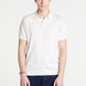 Knitted Polo in Cream Superfine Cotton