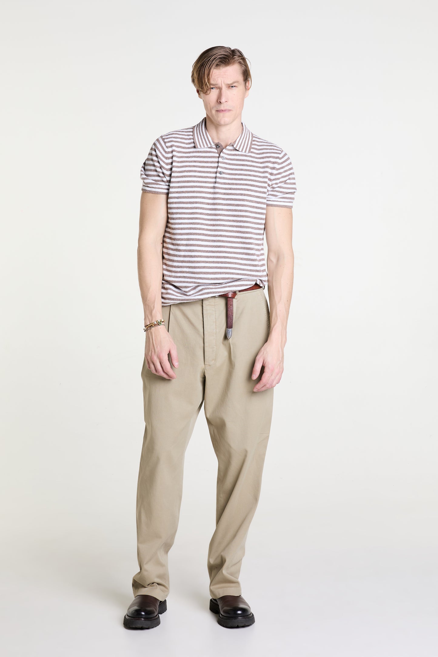 Baggy Chinos In Heavy Twill
