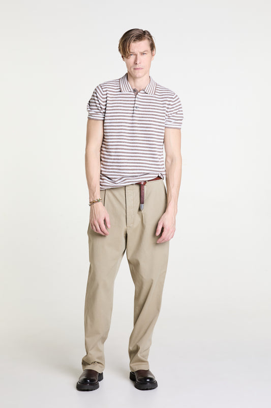 Baggy Chinos In Heavy Twill