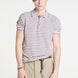 Knitted Polo in Superfine Cotton Bouclè