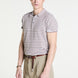 Knitted Polo in Superfine Cotton Bouclè