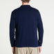Knitted Overjacket in Navy Superfine Cotton Crèpe