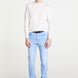 Made to Measure “Lido” Jeans in Worn Mist Wash Denim