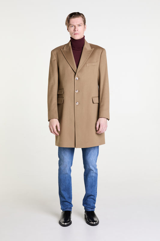 Tailored Camel Coat