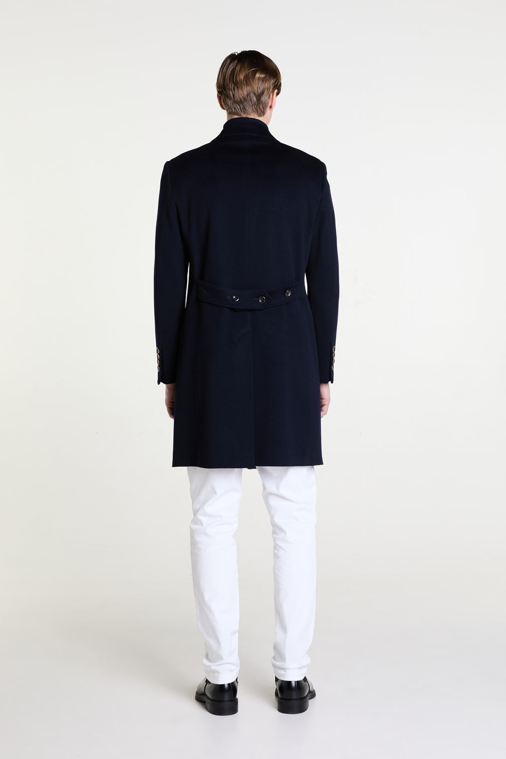 Made to Measure “Doppiopetto” Coat in Pure Wool fabric by Loro Piana