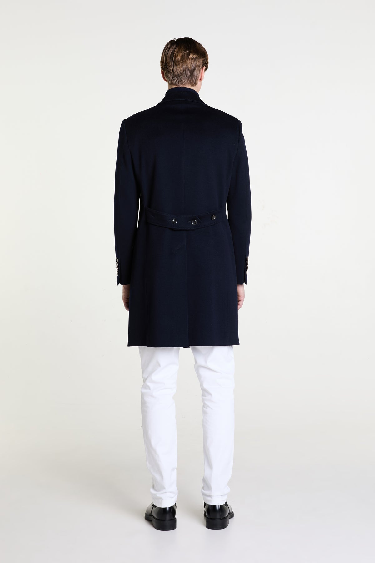 Made to Measure “Doppiopetto” Coat in Pure Wool fabric by Loro Piana