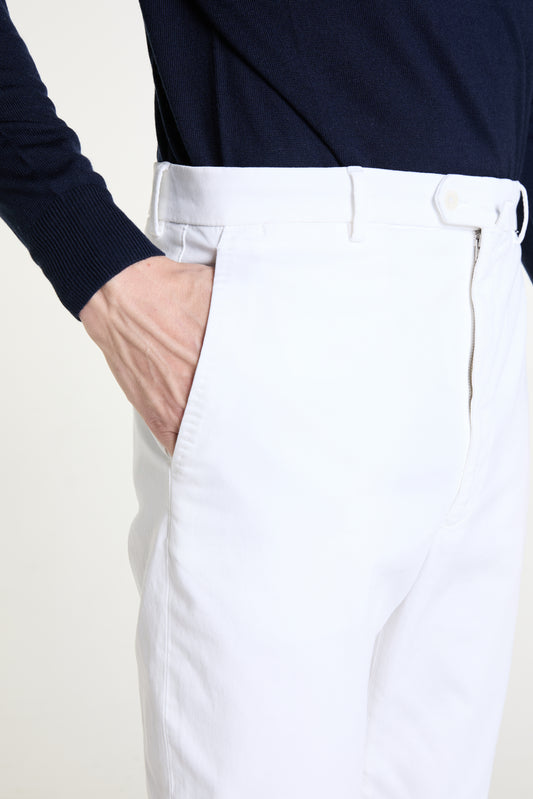 Slim-fit Chinos In Serge