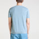 Knit T-shirt in Turquoise Stone Washed Superfine Cotton