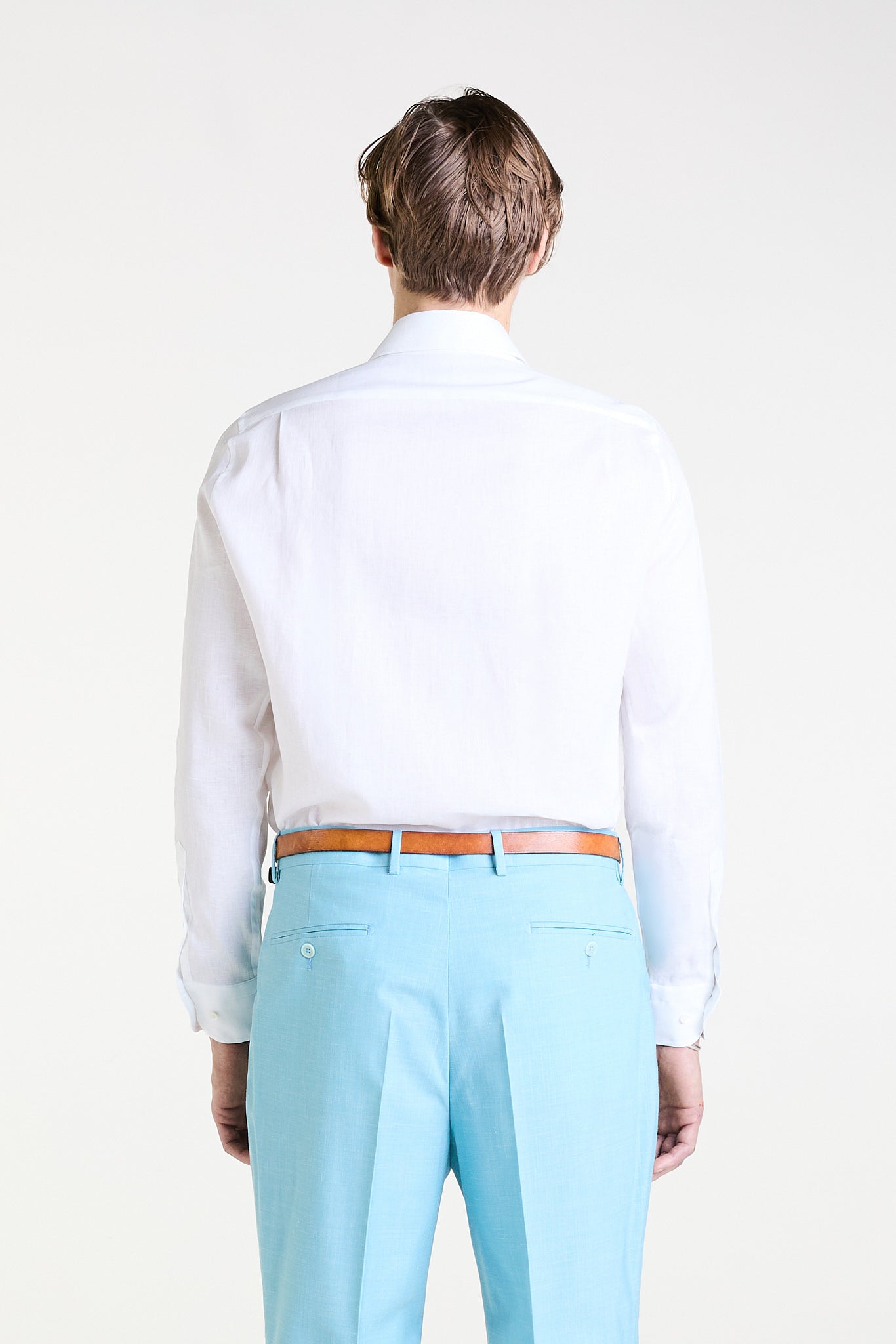 Made to Measure “Alfresco” Shirt in Pure Linen fabric by Albini
