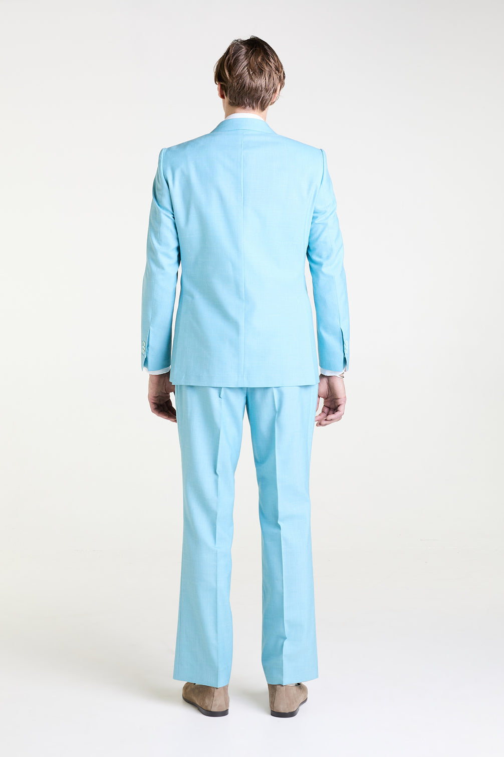 Made to Measure “Davide” Suit in Wool, Linen and Silk fabric by Marzotto