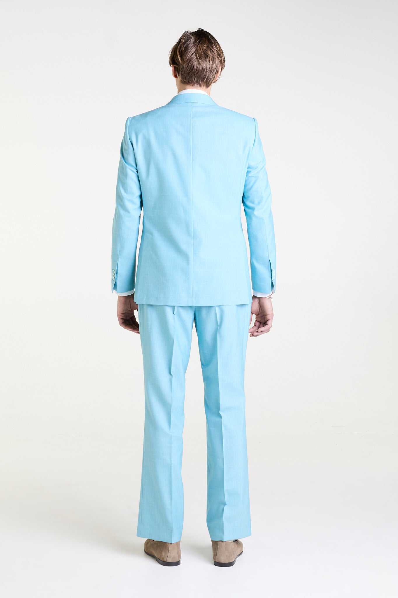 Made to Measure “Davide” Suit in Wool, Linen and Silk fabric by Marzotto
