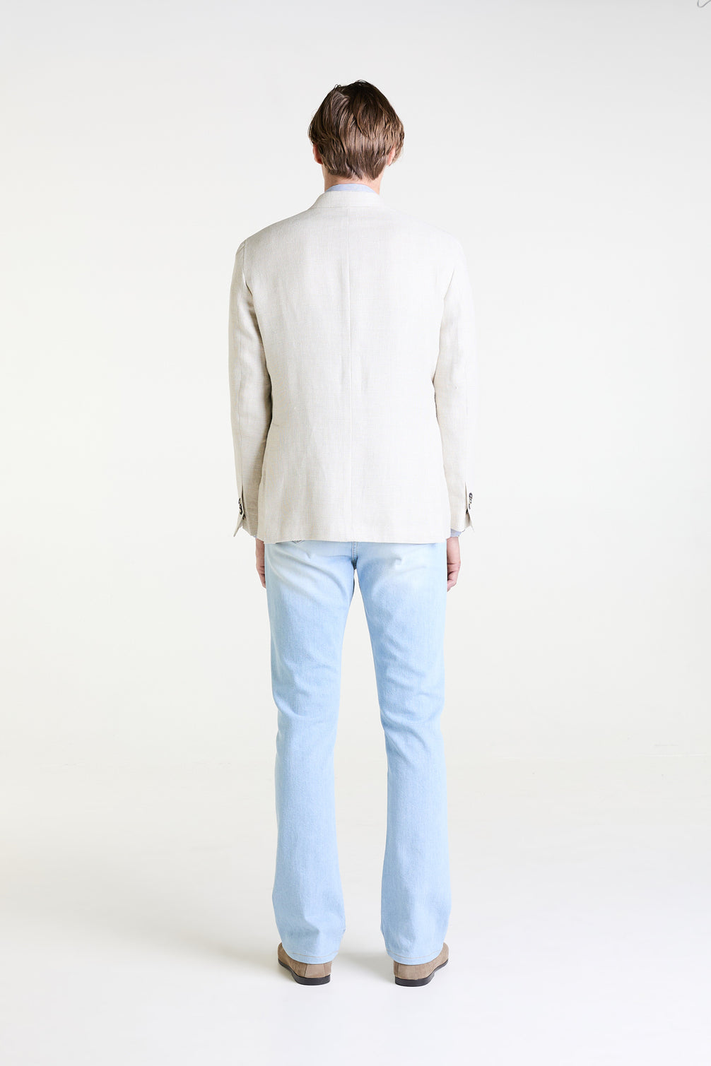 Made to Measure “Canapa” Jacket in Hemp and Wool fabric by Tallia di Delfino