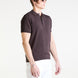 Knitted Polo in Cacao Superfine Cotton