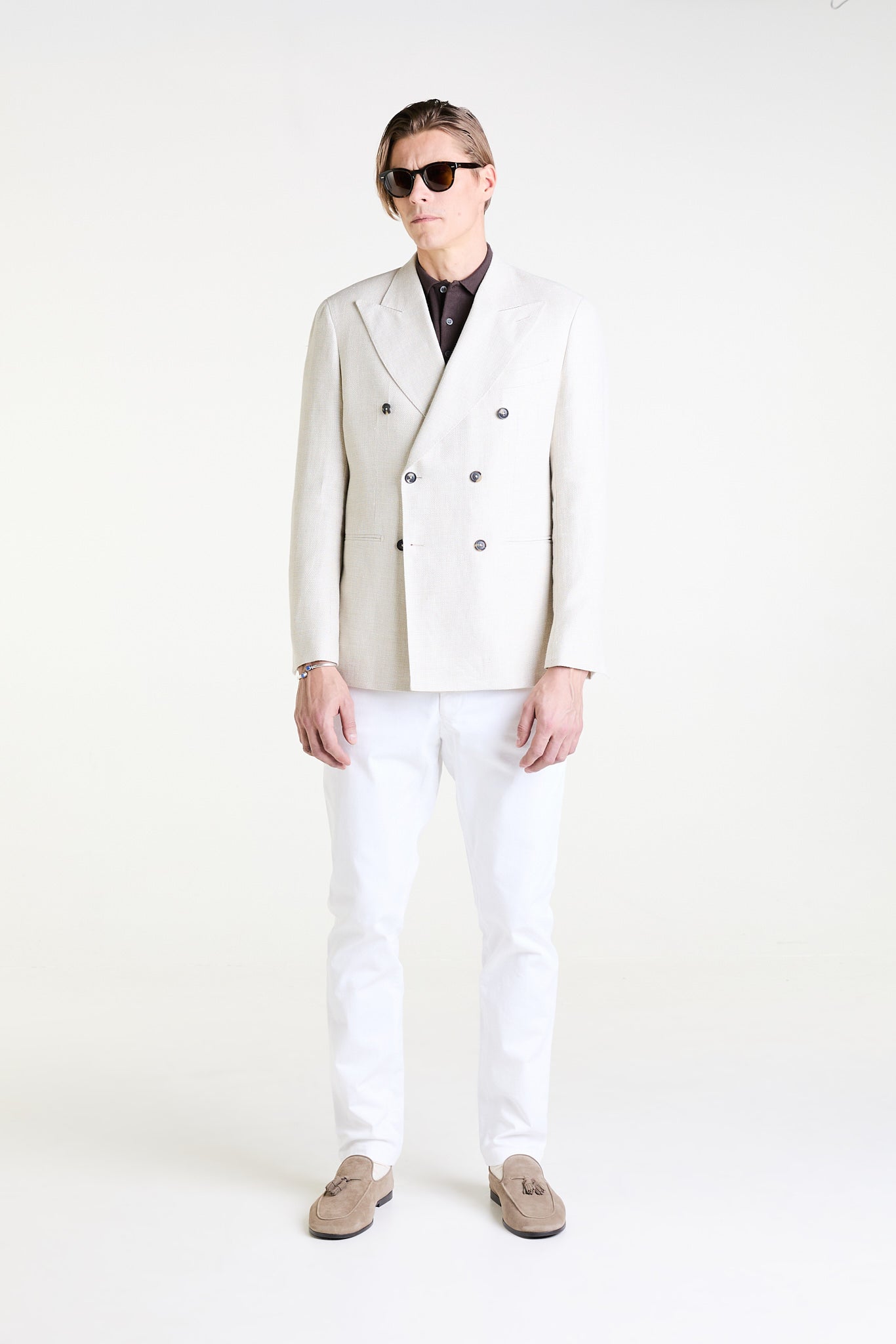 Made to Measure “Canapa” Jacket in Hemp and Wool fabric by Tallia di Delfino