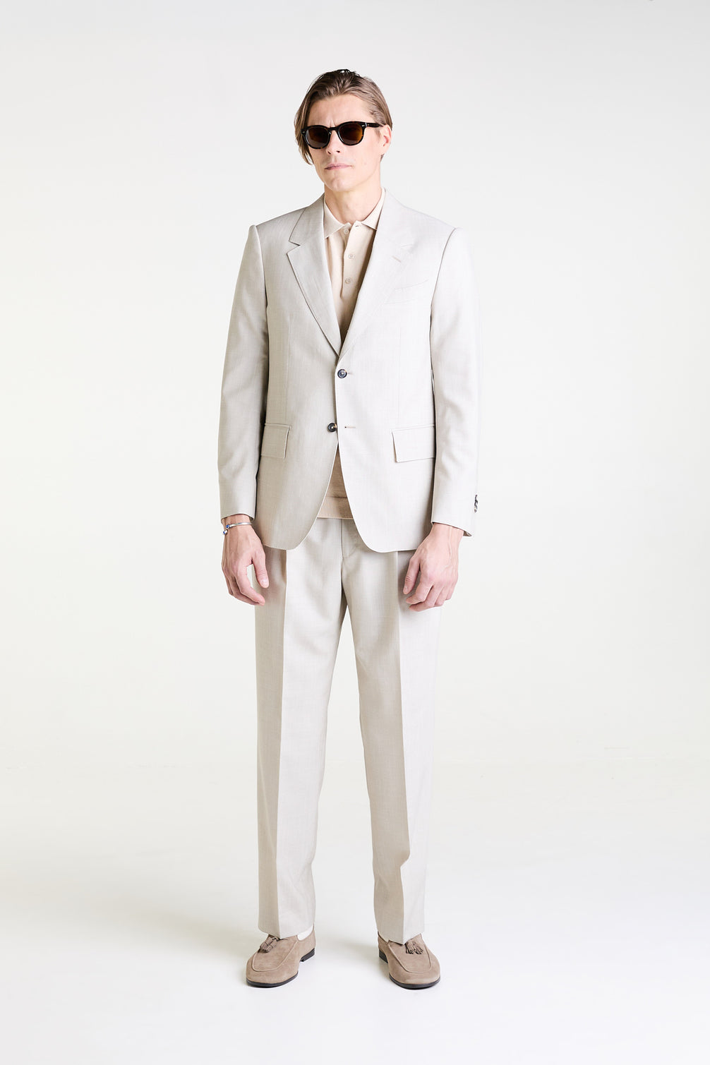 Made to Measure “Volare” Suit in Wool, Linen and Silk fabric by Marzotto