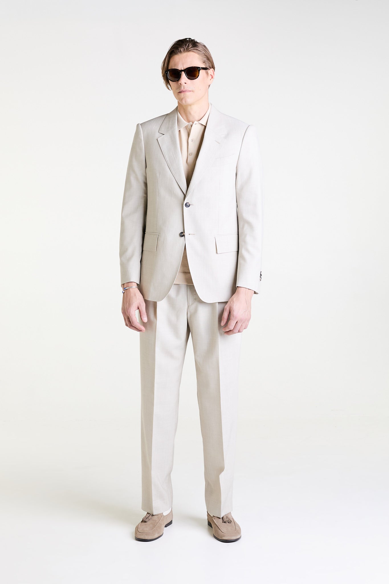 Made to Measure “Volare” Suit in Wool, Linen and Silk fabric by Marzotto