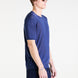 Knit T-shirt in Indigo Blue Ultrafine Silk