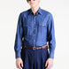 Made to Measure “Django” Shirt in Cotton Denim fabric by Carlo Bassetti