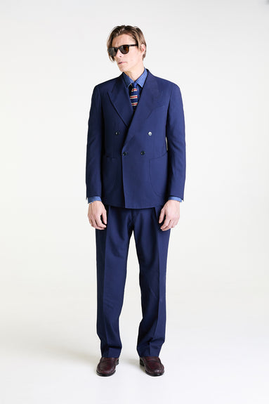 Made to Measure “Mare” Soft Suit in S’150 Wool and Silk “Lightest” fabric by Loro Piana
