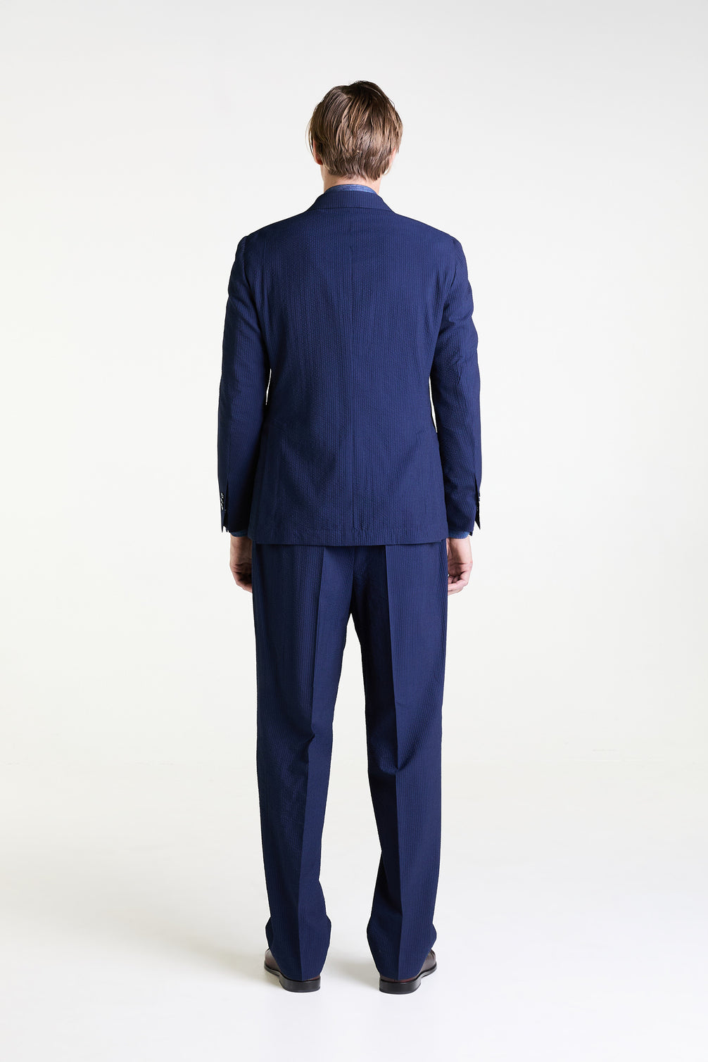 Made to Measure “Mare” Soft Suit in S’150 Wool and Silk “Lightest” fabric by Loro Piana