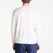 Crewneck Sweater in White Ultrafine Merino, Cashmere and Silk