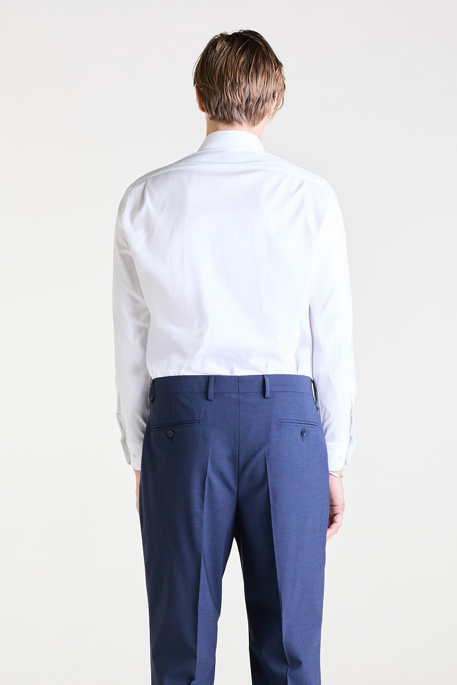 Made to Measure “Piumino” Shirt in Pure Natural Stretch Cotton fabric by Albini